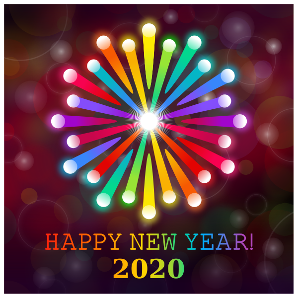 Ein frohes neues Jahr 2020