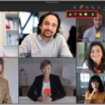 Live Reaktionen in Microsoft Teams