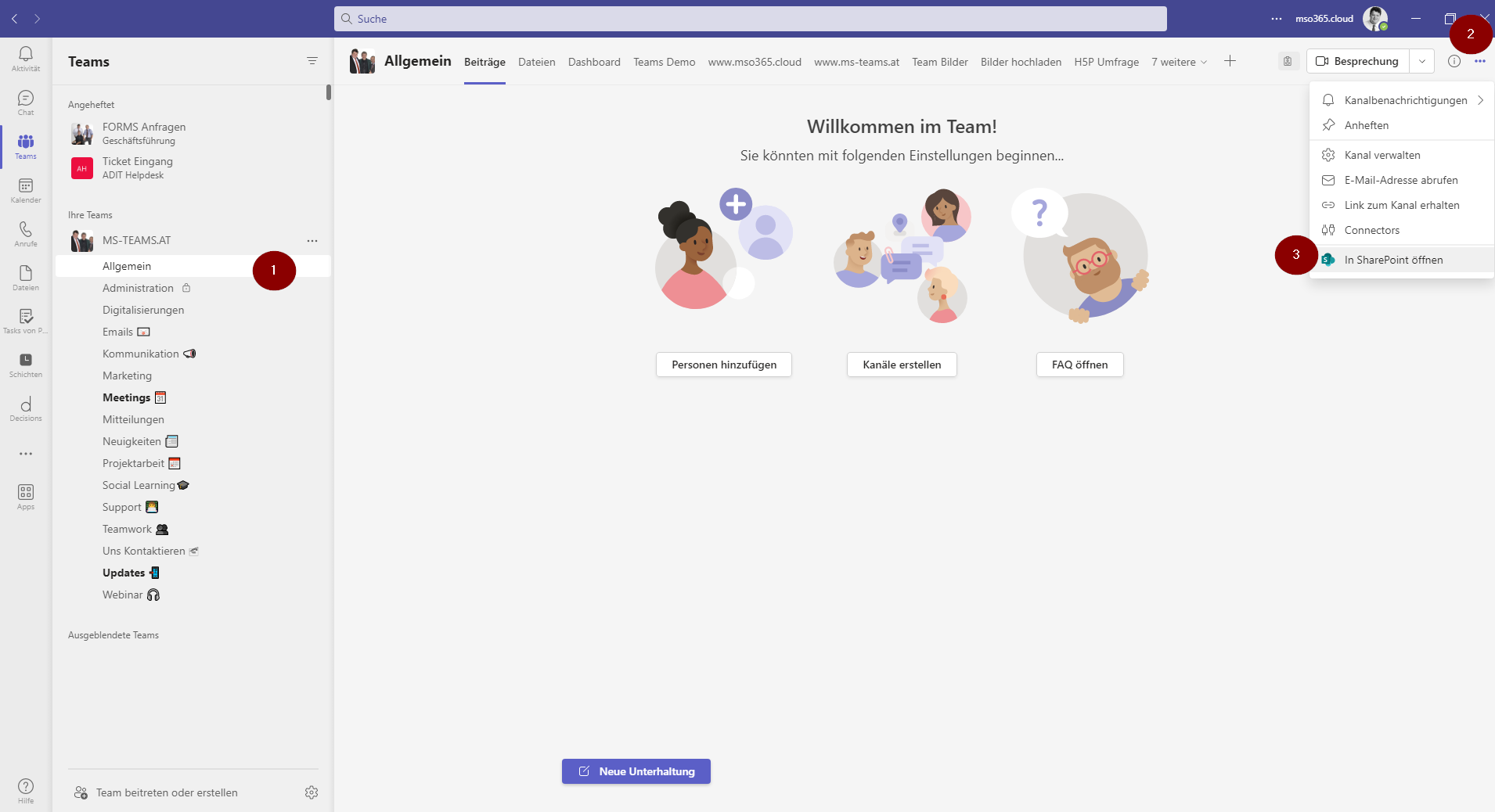 Papierkorb in ms teams einbinden ms teams microsoft teams blog